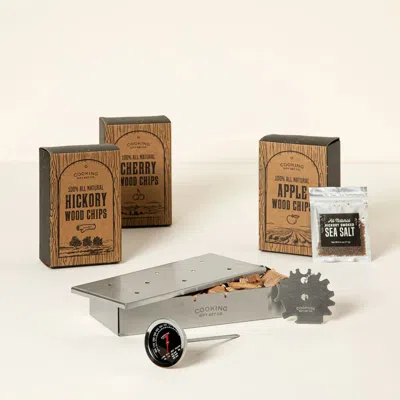 Cooking Gift Set Co Grill Smoker Gift Set In Silver