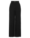 Cooking Is... Cooking Is. Woman Pants Black Size L Viscose, Linen