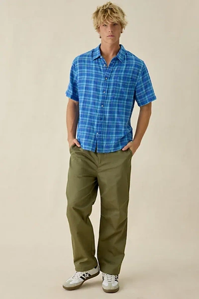 Cookman Utility Pants In Green, Men's At Urban Outfitters In Blue