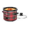 Cooks By Jcp Home Cooks 1.5-quart Plaid Slow Cooker In Red