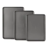 Cooks By Jcp Home Cooks 3-pc. Carbon Steel Non-stick Cookie Sheet Set In Gray