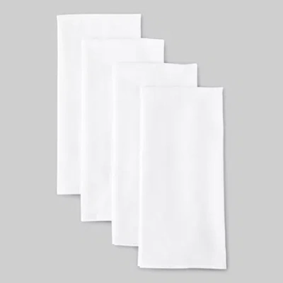 Cooks By Jcp Home Cooks 4-pc. Flour Sack Kitchen Towel Set In White