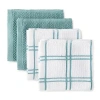 Cooks By Jcp Home Cooks 4-pk. Dish Cloth Set In Blue