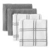 Cooks By Jcp Home Cooks 4-pk. Dish Cloth Set In Gray