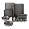 Cooks By Jcp Home Cooks 7-pc. Carbon Steel Non-stick Bakeware Set In Gray