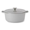 Cooks By Jcp Home Cooks Cast Iron Dutch Oven With Lid In Gray