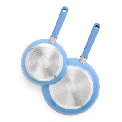 Cooks By Jcp Home Cooks Ceramic 2-pc Frying Pan Set In Blue