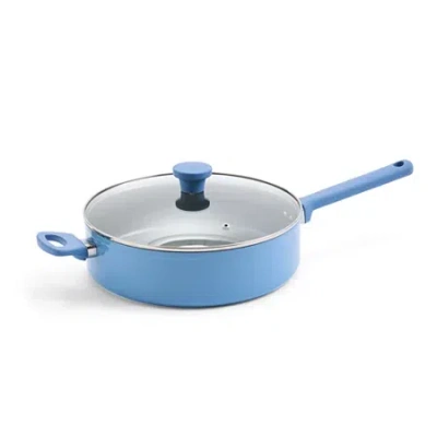 Cooks By Jcp Home Cooks Ceramic 5-qt. Deep Saute Pan In Blue