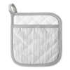 Cooks By Jcp Home Cooks Chambray Stripe Pot Holder In Gray