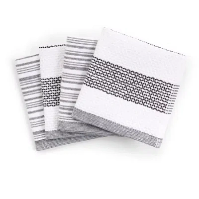 Cooks By Jcp Home Cooks Dual Purpose Textured 4-pc. Dish Cloth Set In White