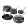 Cooks By Jcp Home Cooks Hard Anodized 10-pc. Cookware Set In Black