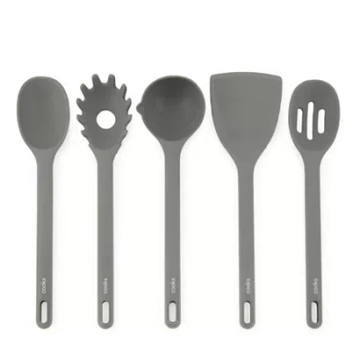 Cooks By Jcp Home Cooks Silicone 5-pc. Kitchen Utensil Set In Gray