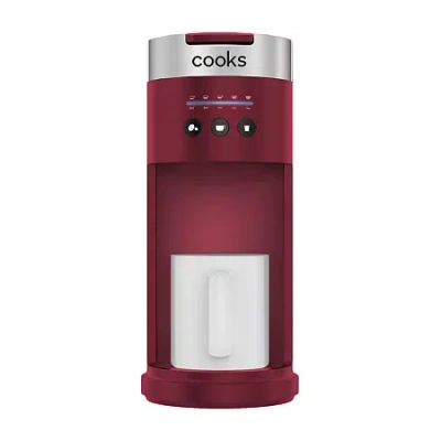 Cooks By Jcp Home Cooks Single-serve Coffee Maker In Burgundy