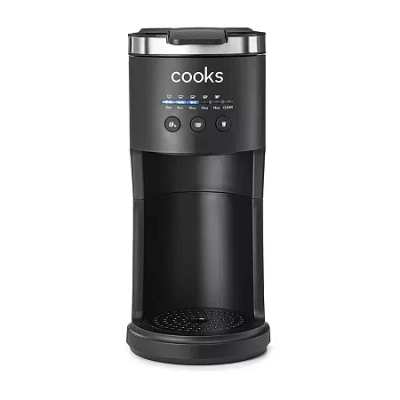 Cooks By Jcp Home Cooks Single-serve Coffee Maker In Black
