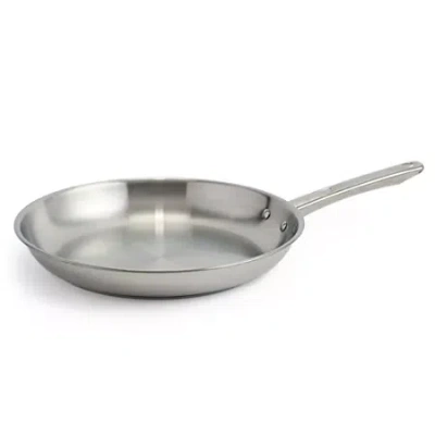 Cooks By Jcp Home Cooks Stainless Steel 12" Frying Pan In Silver