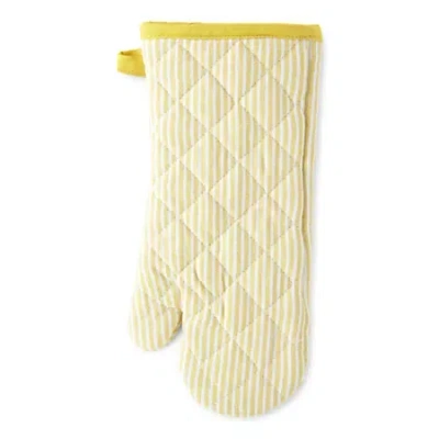 Cooks By Jcp Home Cooks Stripe Oven Mitt In Yellow