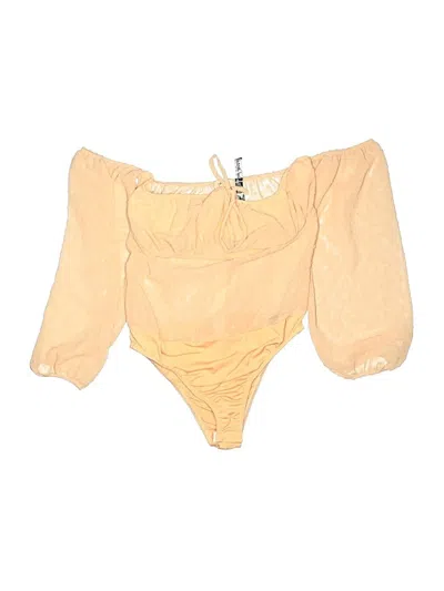 Pre-owned Cool Attitudes Bodysuit In Yellow