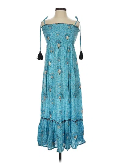 Pre-owned Cool Change Casual Dress In Blue