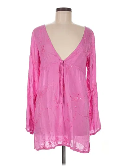 Pre-owned Cool Change Casual Dress In Pink