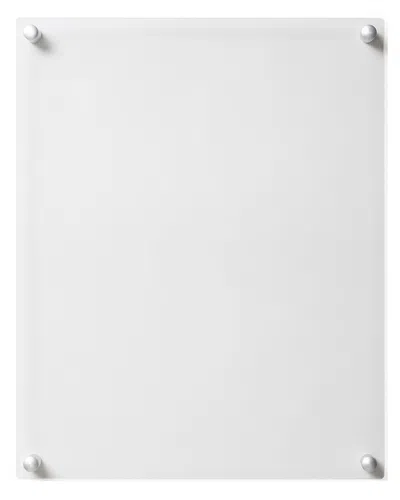 Cool Modern Frames Clear Acrylic Modern Float Frame In White