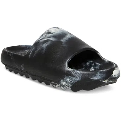 Cool Planet By Steve Madden Cloud Womens Slide Slip On Flip-flops In Multi