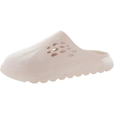 Cool Planet By Steve Madden Current Womens Flatform Slip On Platform Sandals In Beige
