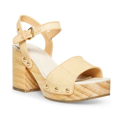 Cool Planet By Steve Madden Rubyy Womens Faux Leather Ankle Strap Platform Sandals In Multi