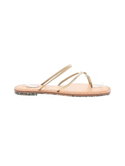 Pre-owned Cool Planet By Steve Madden Sandals In Gold