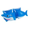 Cool2c Inflatable Arm Bands | Blue Shark Floaties For Kids | Fun Cartoon Animal Swim Aids | By