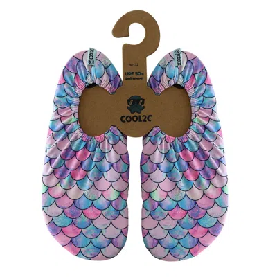 Cool2c Mermaid Colourful Non Slip Pool Socks In Multi