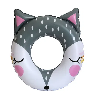 Cool2c Pool Ring Dino | Inflatable Cartoon Dinosaur Swim Ring | Kids Floatie Water Doughnut | Swimming Tube