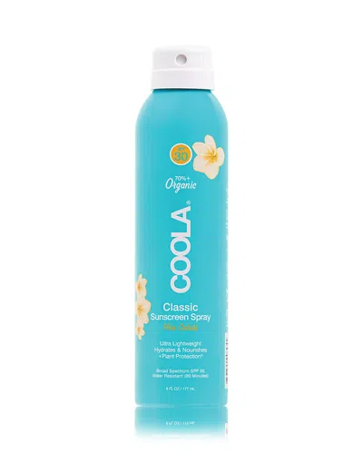 COOLA CLASSIC BODY ORGANIC SUNSCREEN SPRAY SPF 30 - PINA COLADA 6 OZ.,CL10099