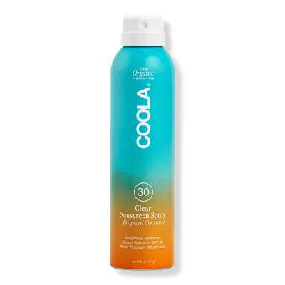 Coola Classic Body Organic Sunscreen Spray Spf 30 Tropical Coconut