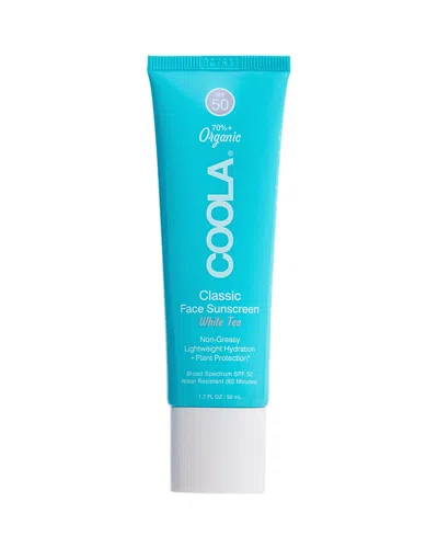 COOLA CLASSIC FACE ORGANIC SUNSCREEN LOTION SPF 50 - WHITE TEA,CCF-50WT