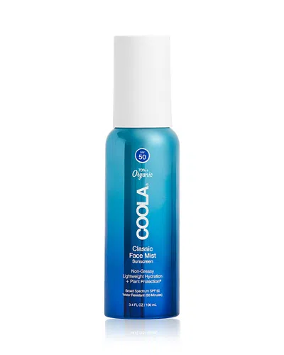 COOLA CLASSIC FACE SUNSCREEN MIST SPF 50 3.4 OZ.