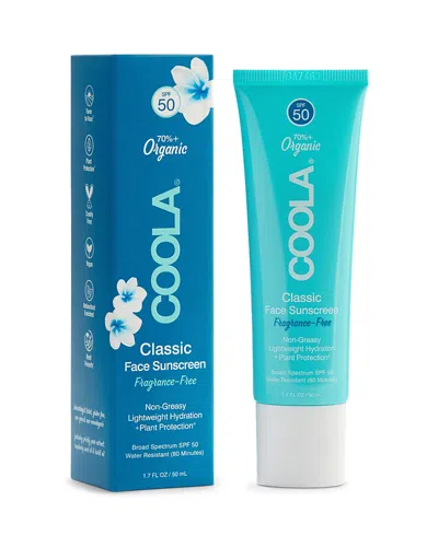 COOLA CLASSIC FACE SUNSCREEN SPF 50 - UNSCENTED,CCF-50UN