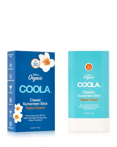 Coola 0.6 Oz. Classic Organic Sunscreen Stick Spf 30 - Tropical Coconut In No Color