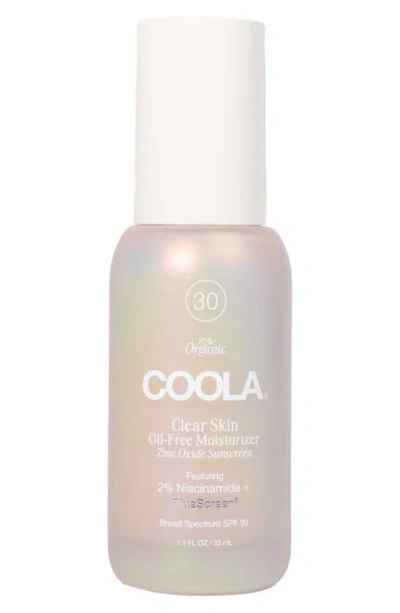 Coola Clear Skin Oil-free Moisturizer Spf 30, 1.1 oz In Neutral