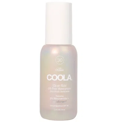 Coola Clear Skin Oil-free Moisturizer Spf30 In White
