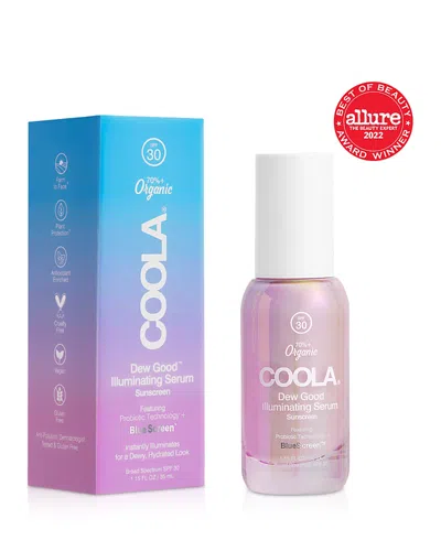 COOLA DEW GOOD ILLUMINATING SERUM PROBIOTIC SUNSCREEN SPF 30