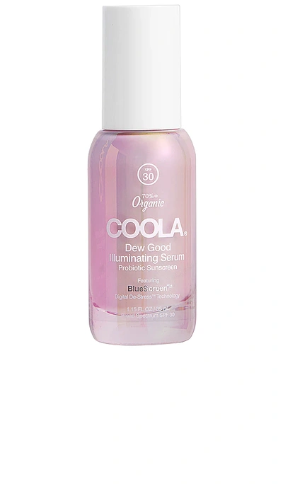 Coola Dew Good Illuminating Serum Probiotic Sunscreen Spf 30 In N,a
