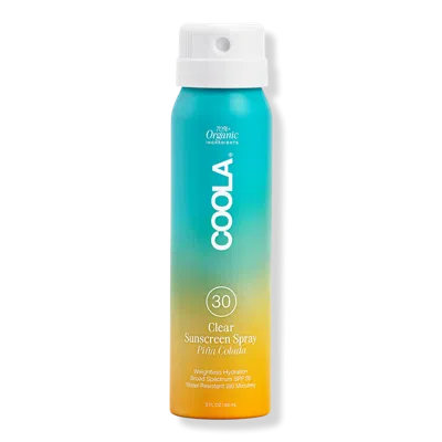 Coola Travel Size Pina Colada Classic Body Organic Sunscreen Spray Spf 30