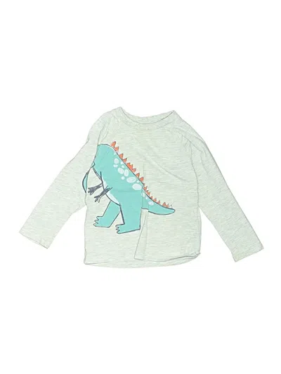 Pre-owned Coolclub Kids' Long Sleeve T-shirt In Green