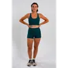 Cooldown Emmy Running Shorts In Midnight Green