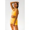Cooldown Emmy Running Shorts In Sunshine