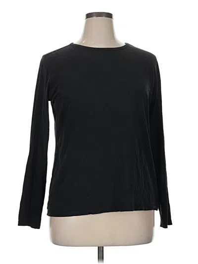 Pre-owned Coolibar 3/4 Sleeve T-shirt In Black