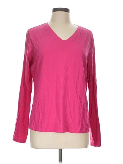 Pre-owned Coolibar 3/4 Sleeve T-shirt In Pink