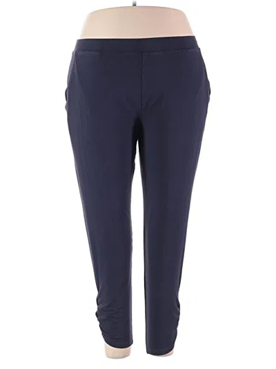 Pre-owned Coolibar Active Pants In Blue