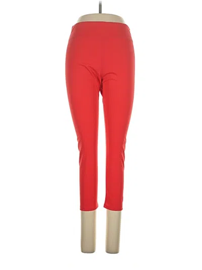 Pre-owned Coolibar Active Pants In Red