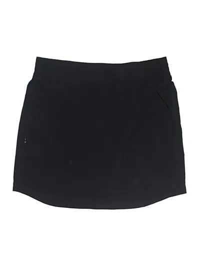 Pre-owned Coolibar Active Skort In Black